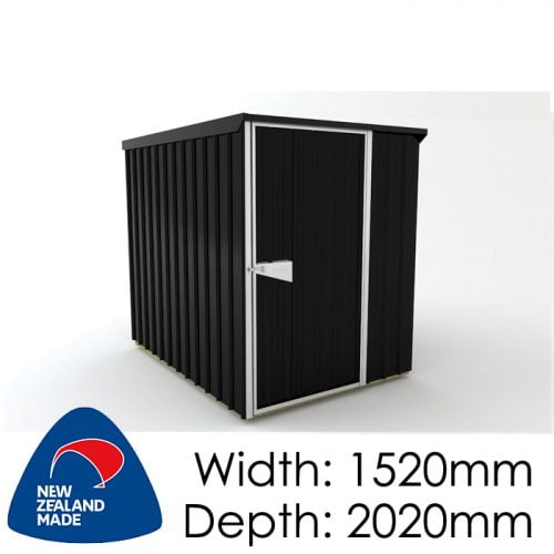 SmartStore Lean-to SM1520 1520x2020 Ebony Shed available at Gubba Garden Shed