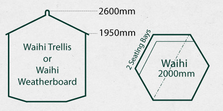 Pinehaven Waihi Hexagonal Gazebo