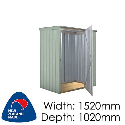 SmartStore Skillion SM1510 1520x1020 Mist Green Shed available at Gubba Garden Shed