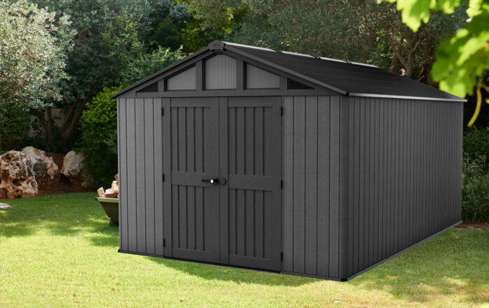 Keter Stronghold 10 x 15 Outdoor Storage Shed - Image 2