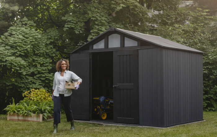 Keter Stronghold 10 x 8 Outdoor Storage Shed - Image 4