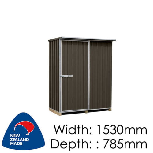 Galvo GVO1508 1530x785 “Ironsand” Coloured Steel Garden Shed available at Gubba Garden Shed